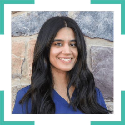 Dr. Jasmine Chopra, DDS, pediatric dentist at the RPDO West End office on Gaskins Road in Richmond, VA