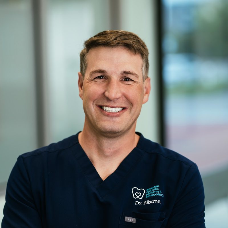 Dr. Kevin Bibona, DDS, specialty-trained orthodontist at Richmond Pediatric Dentistry and Orthodontics