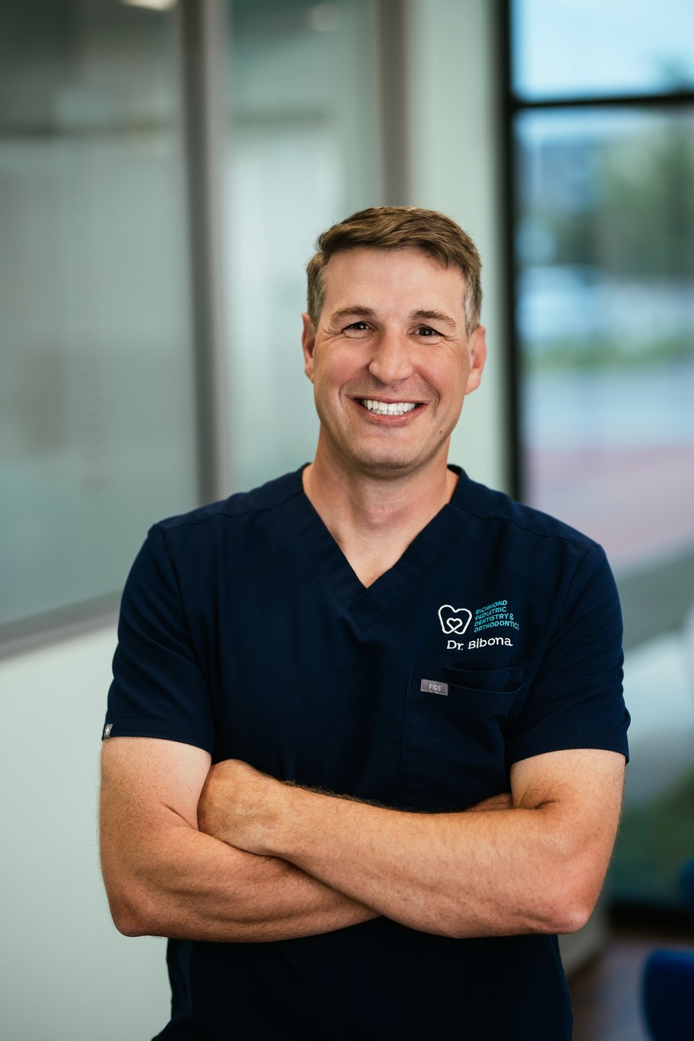 Dr. Kevin Bibona, orthodontist at Richmond Pediatric Dentistry and Orthodontics