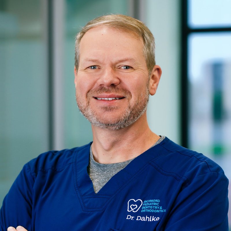 rpdo-dr-dahlke-headshot-square-2026 Dr. Bill Dahlke, pediatric dentist at Richmond Pediatric Dentistry and Orthodontics